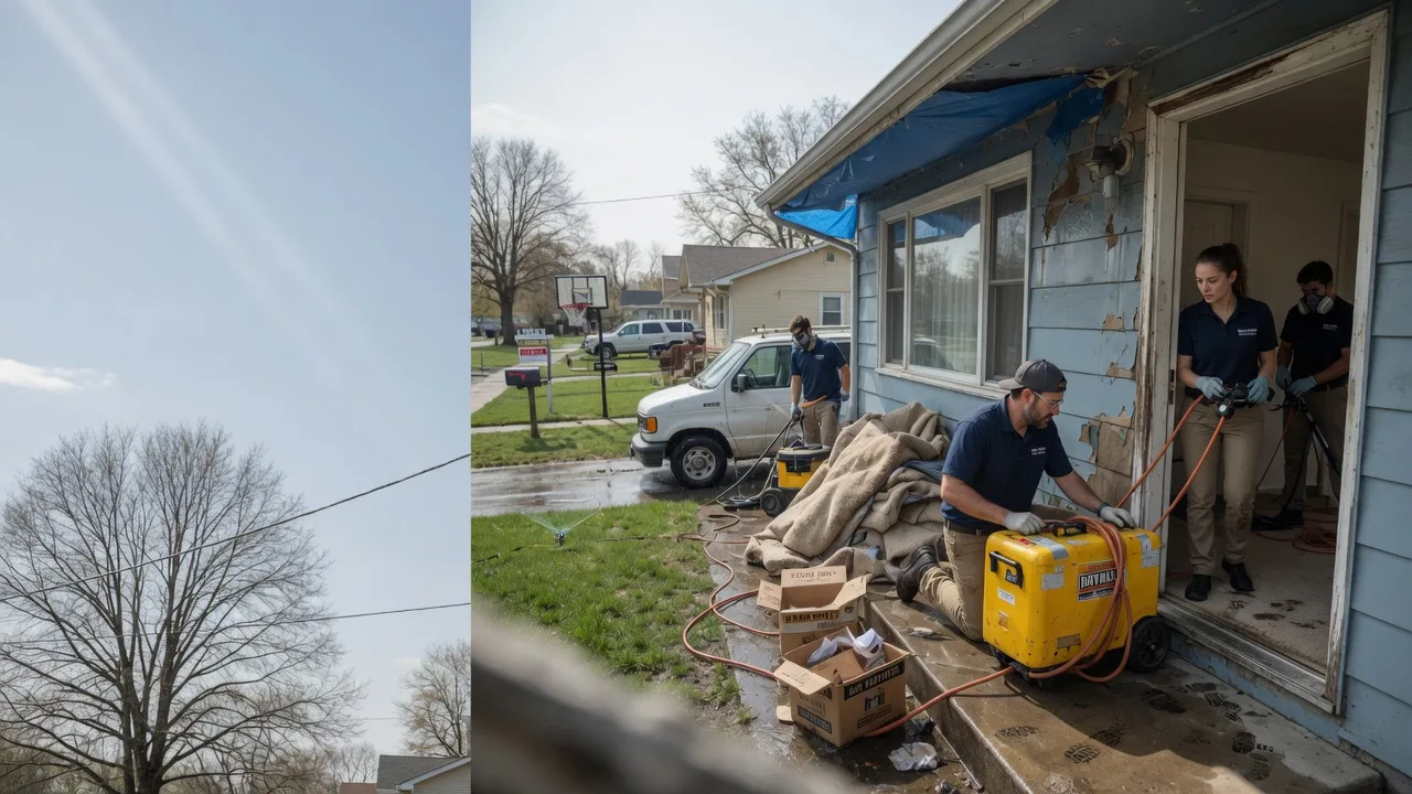 Basement Flood Cleanup in Springfield, OH near me
